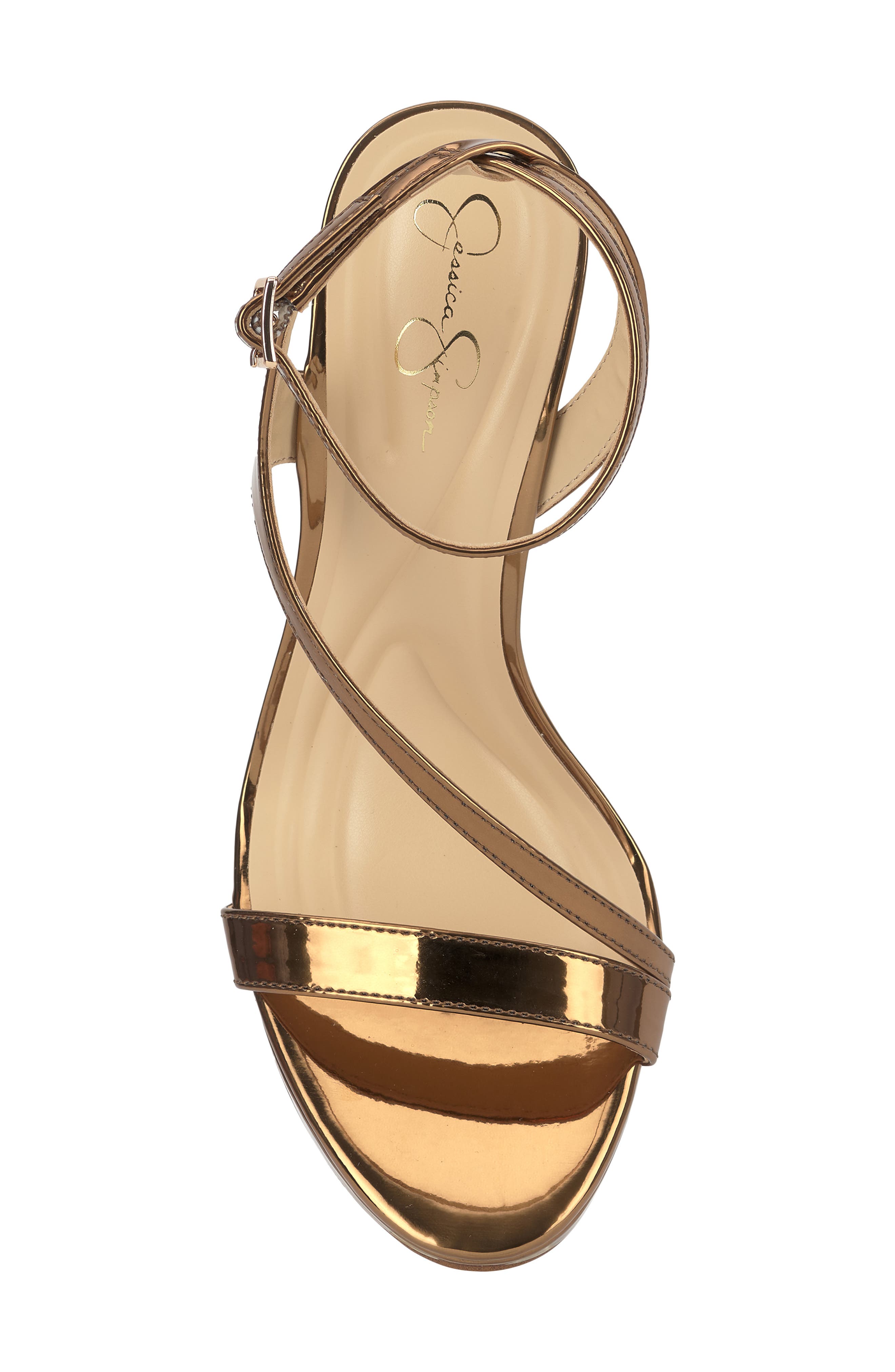Dixia Sandal, Alternate, color, BRONZE
