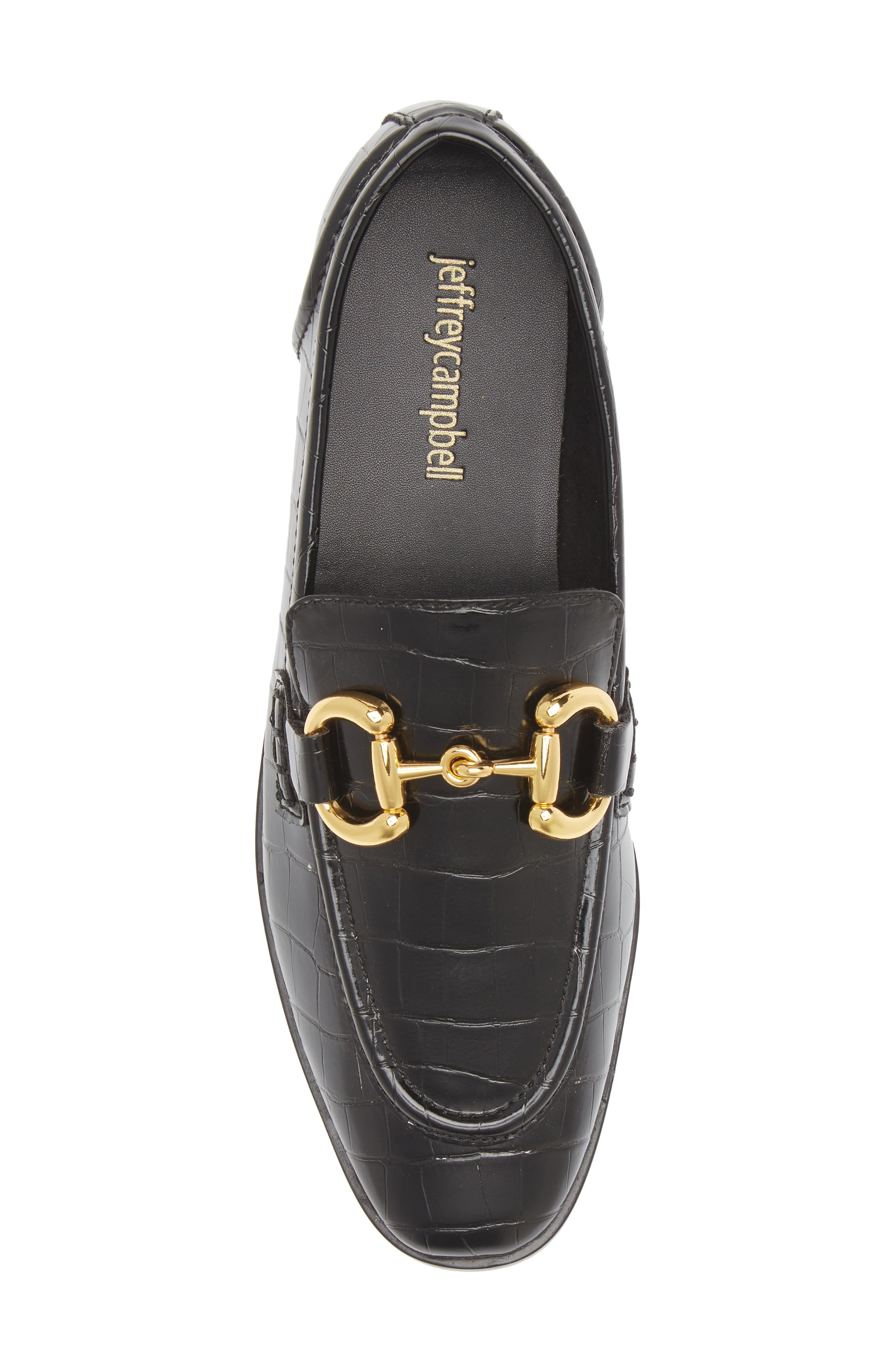 Jeffrey Campbell Velviteen Bit Loafer, Alternate, color, 