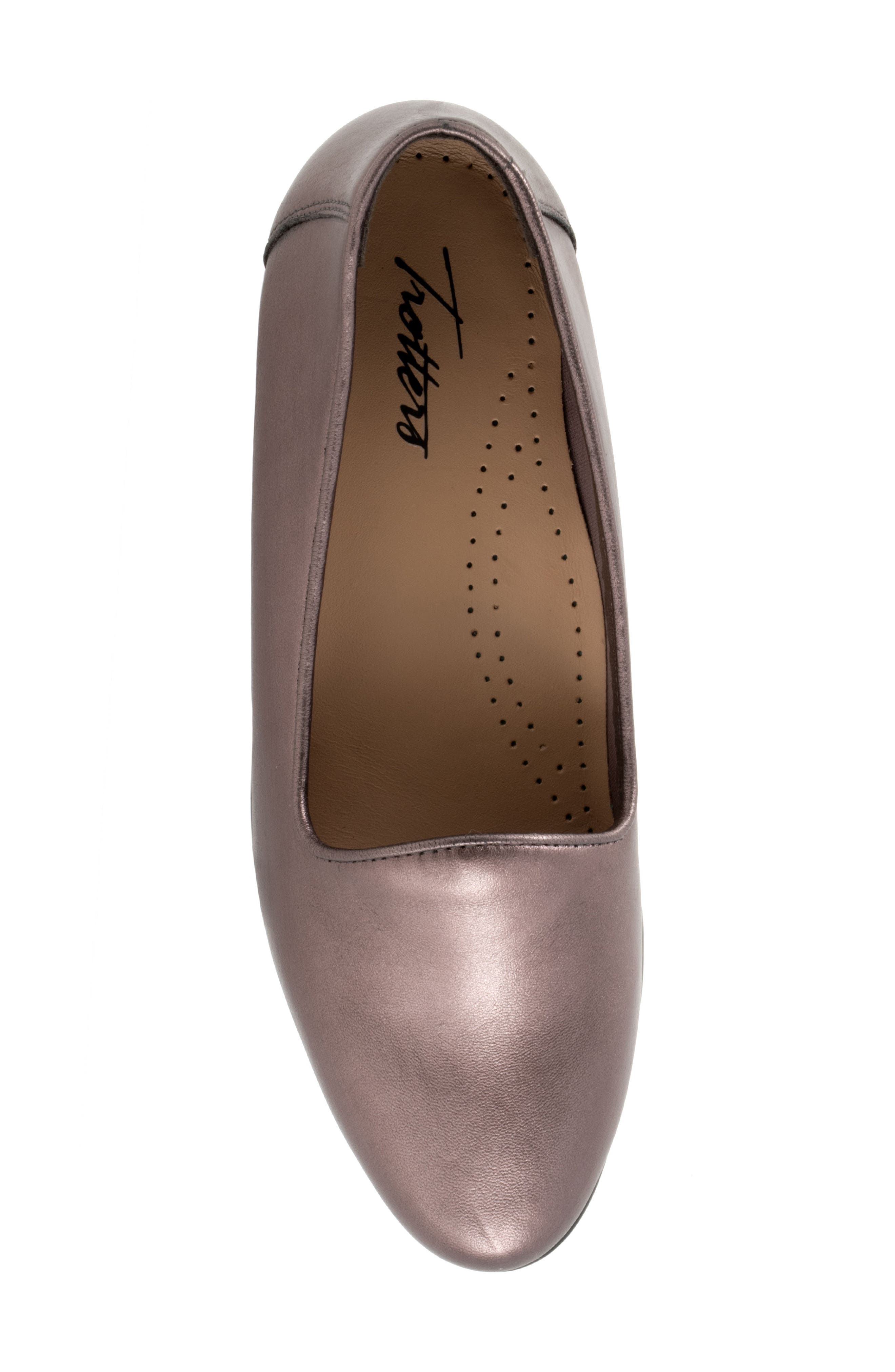 Liz Lux Flat, Alternate, color, ROSE PEWTER