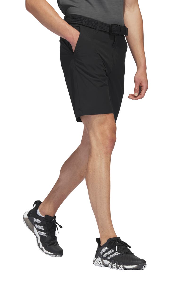 adidas Golf Ultimate Water Repellent Stretch Flat Front Shorts, Alternate, color, 