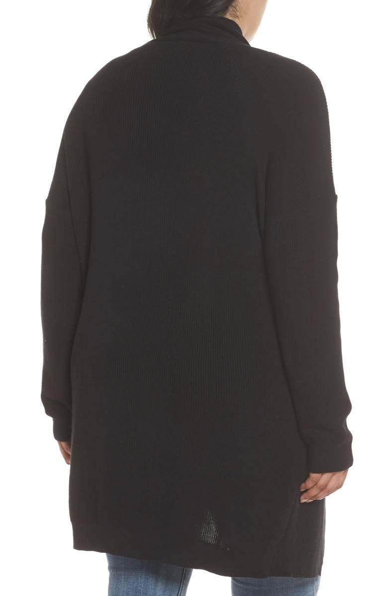 BP. Stitch Curve Hem Cardigan, Alternate, color, 