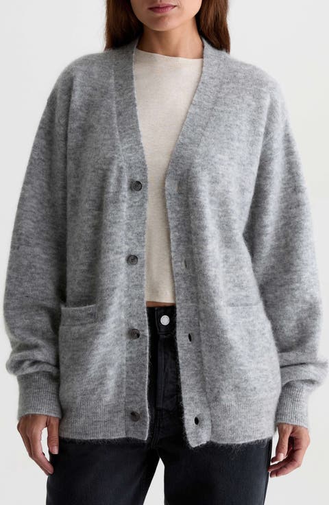 Josiah Mohair & Wool Blend Cardigan
