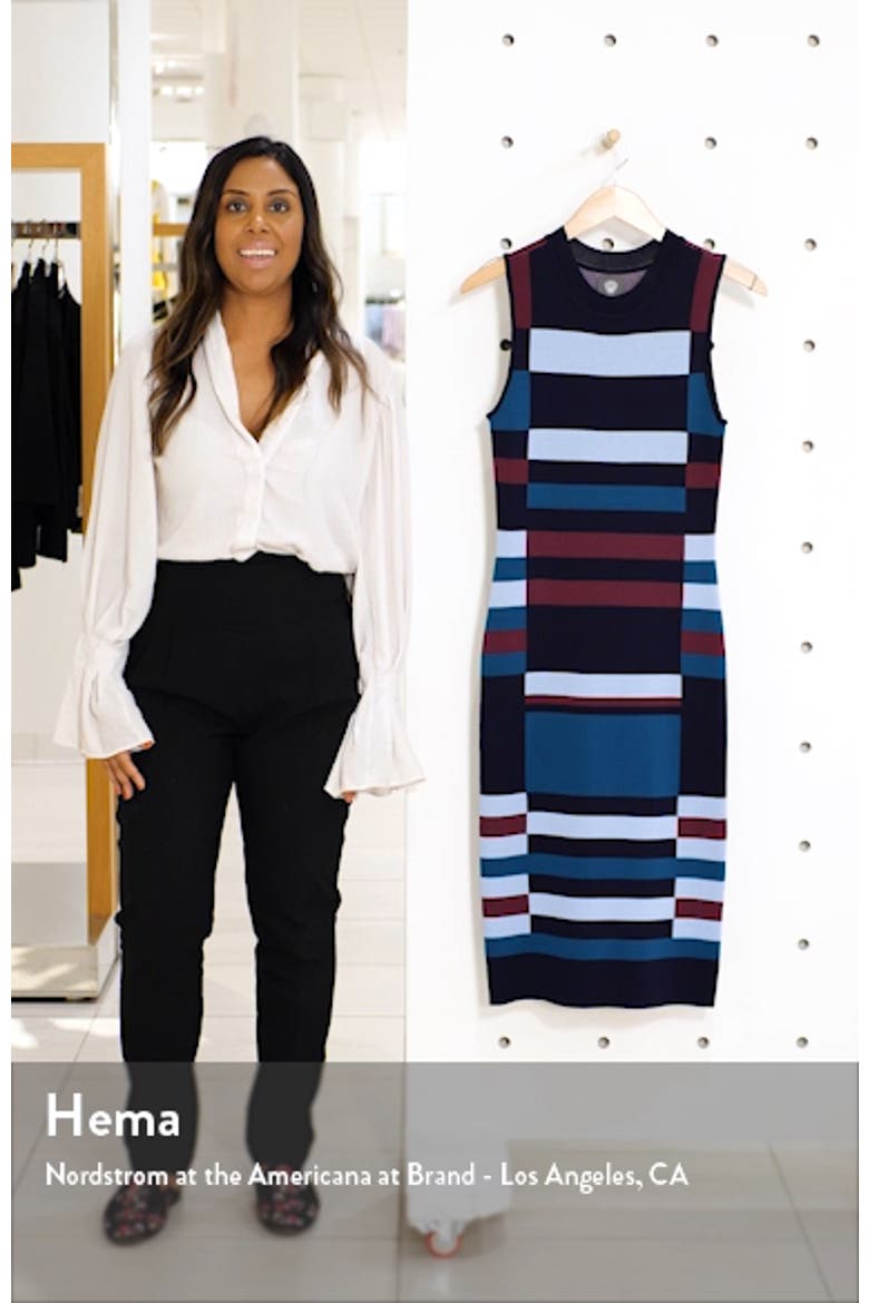 Colorblock Sweater Dress video