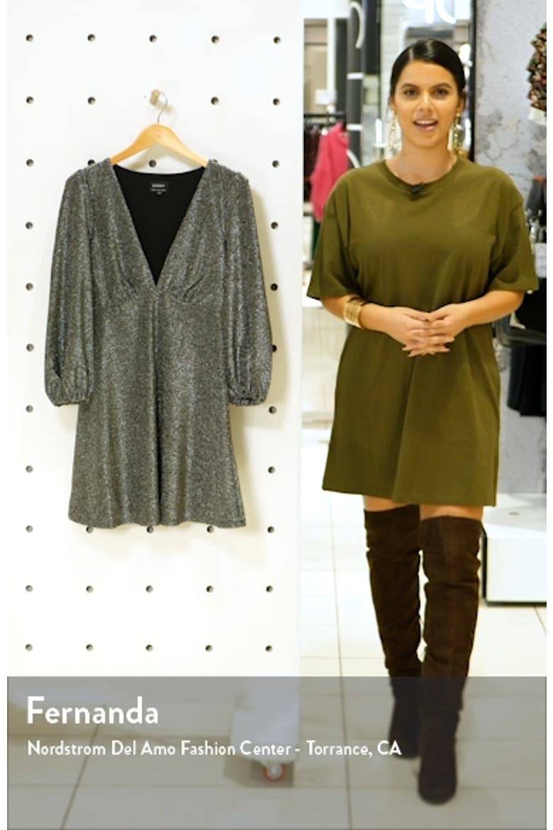 Marlena Long Sleeve Babydoll Dress video