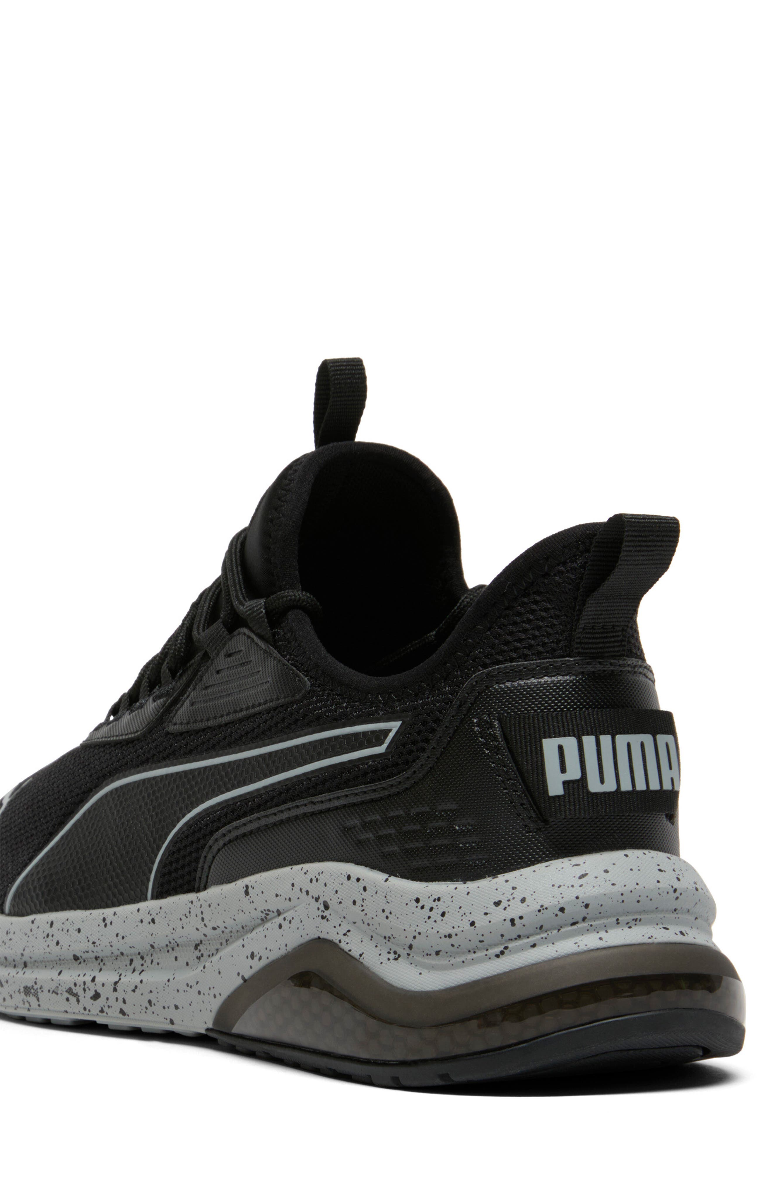 PUMA Amplifier Speckle Sneaker - Wide Width, Alternate, color, Puma Black-Cool Mid Gray