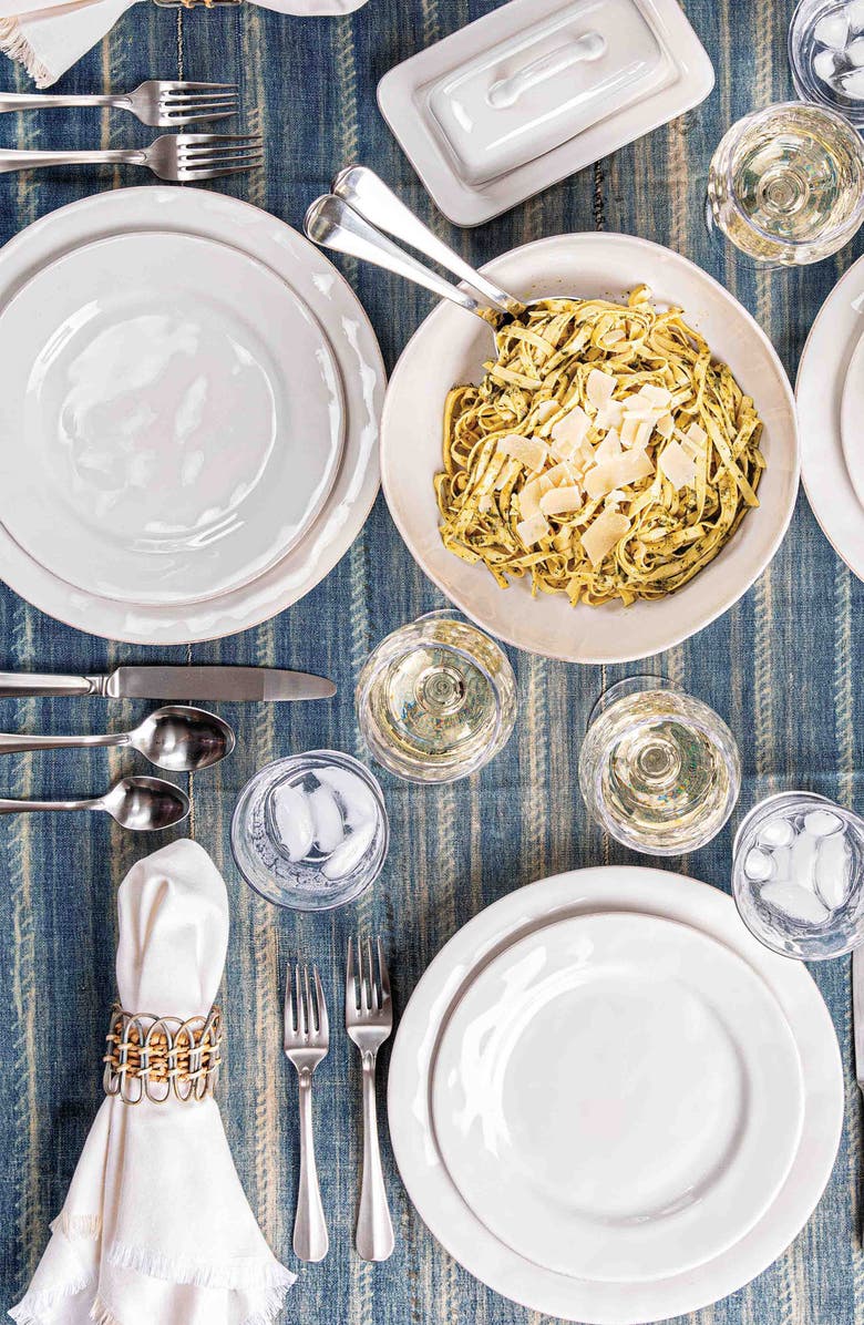 Juliska Puro Dinner Plate, Alternate, color, Whitewash