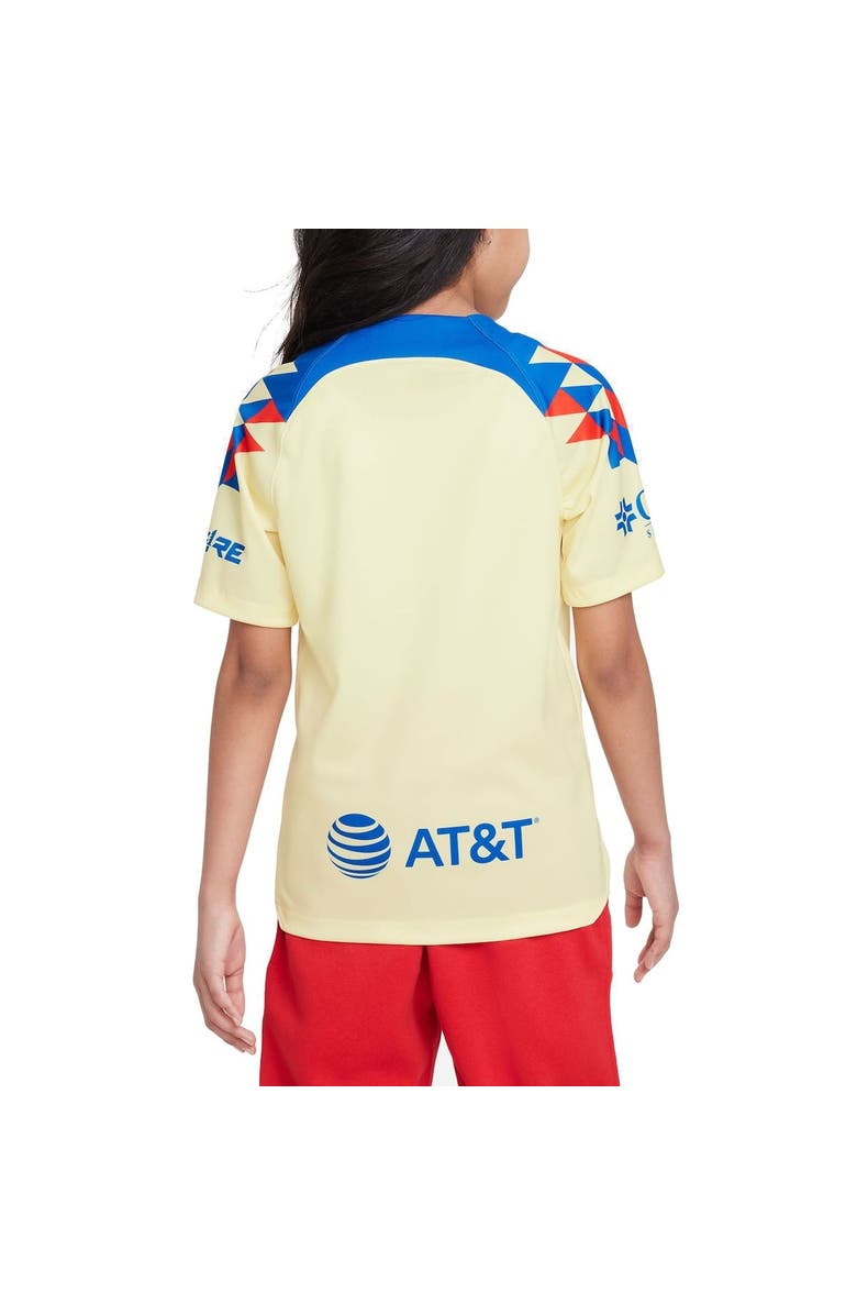 Nike Youth Nike  Yellow Club America 2023/24 Home Replica Jersey, Alternate, color, 