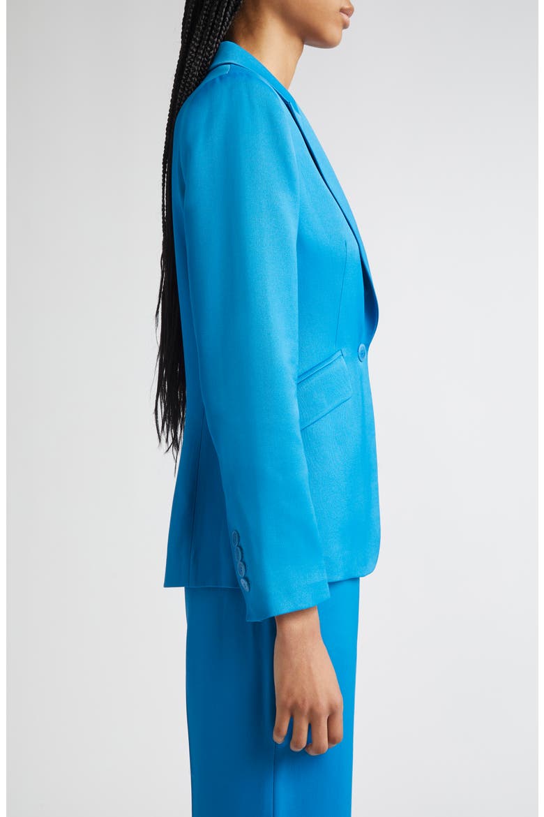 Millie One-Button Blazer, Alternate, color, BLUE