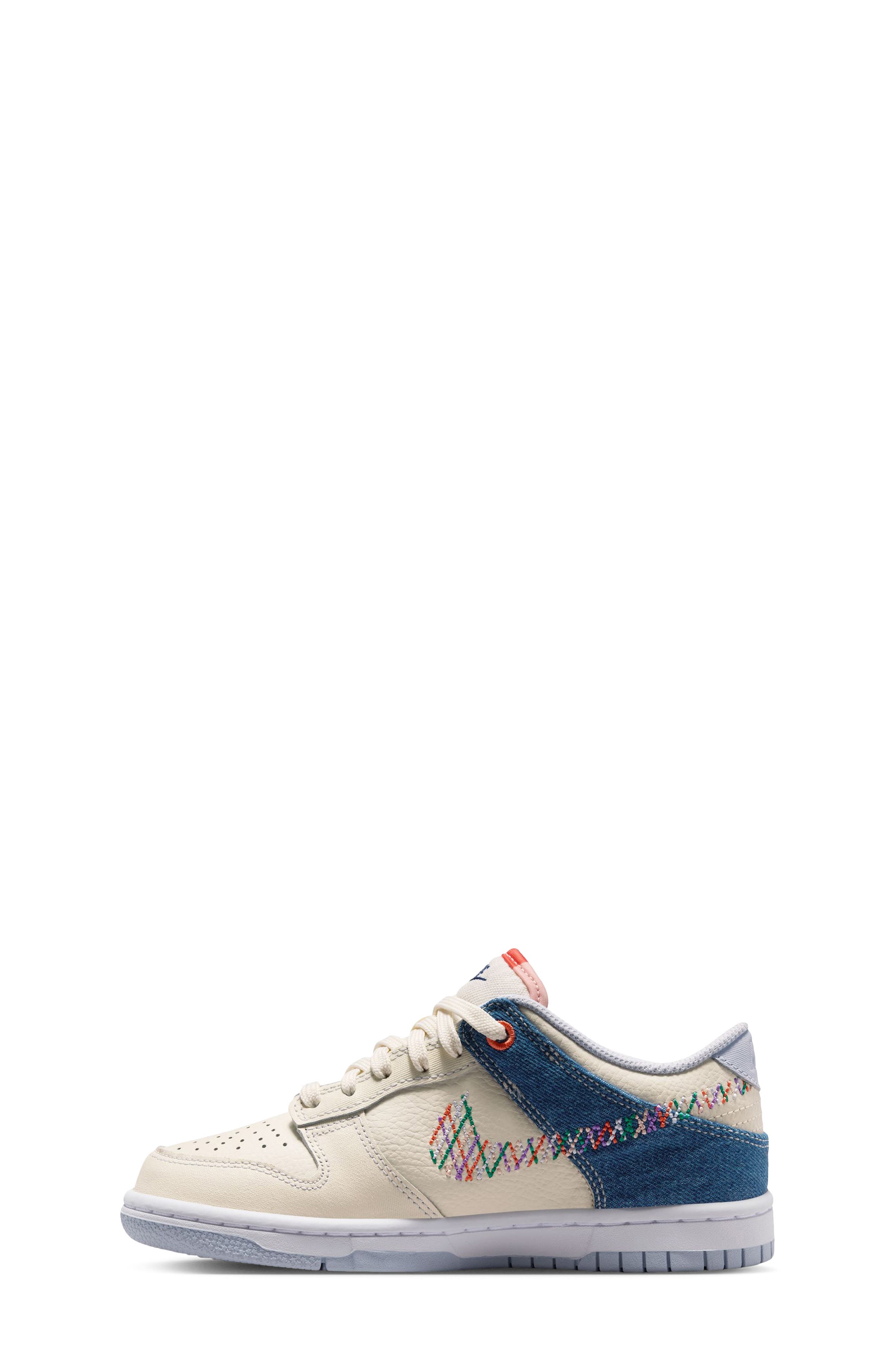 Nike Kids' Dunk Low Basketball Sneaker, Alternate, color, 