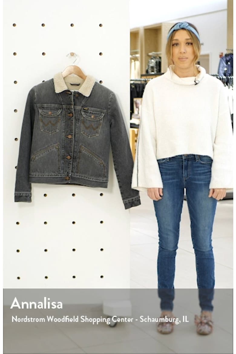 ICONS™ 124WJ Faux Shearling Lined Denim Jacket video
