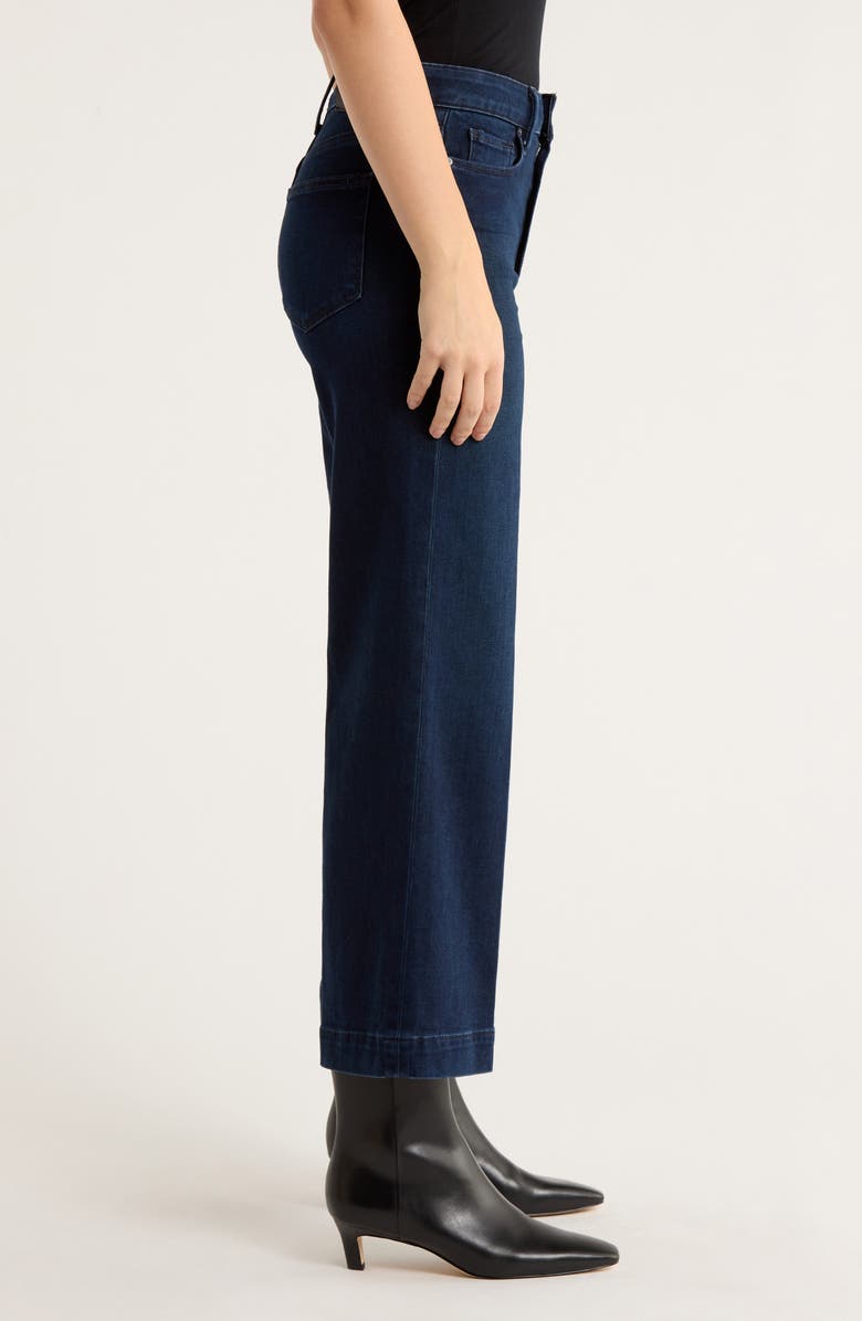 PAIGE Anessa High Waist Ankle Wide Leg Jeans, Alternate, color, Bespoke