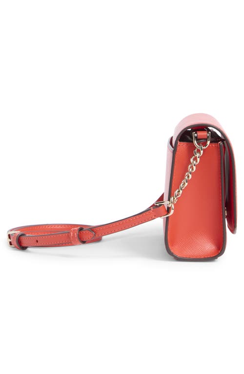 Kate Spade New York Small Flap Crossbody Bag In Red