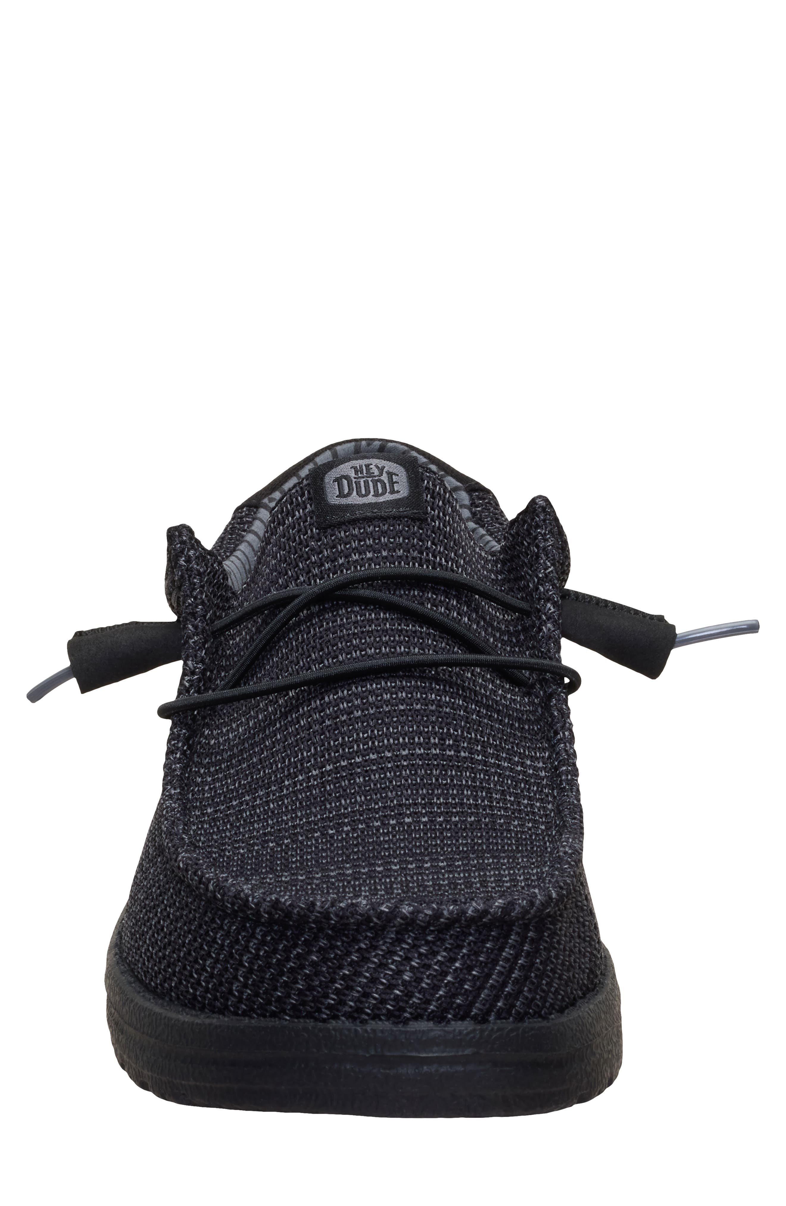 Wally SE Stretch Sox Sneaker, Alternate, color, BLACK/ BLACK
