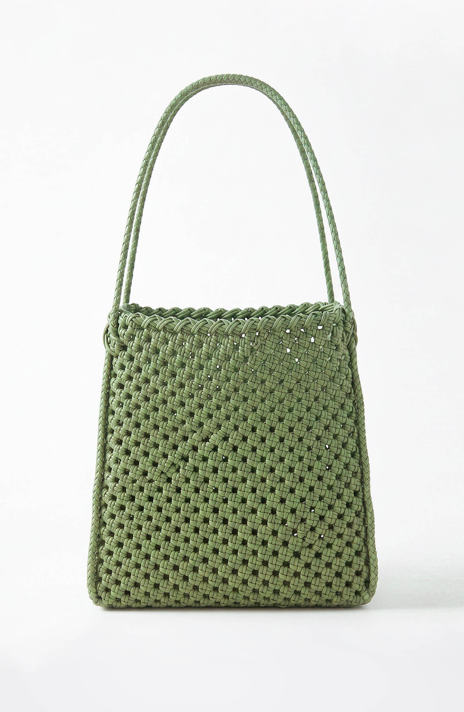 Julian Recycled Market Tote Bag, Main, color, Sage Green