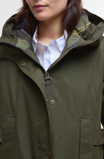 ジャケット・アウター Barbour BAMBURGH UK12 Barbour Bamburgh Hooded Waterproof Jacket | Nordstrom