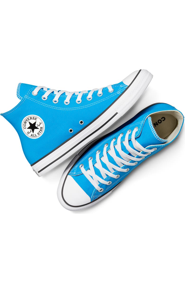 Converse Chuck Taylor<sup>®</sup> All Star<sup>®</sup> High Top Sneaker, Alternate, color, Crispy Cobalt