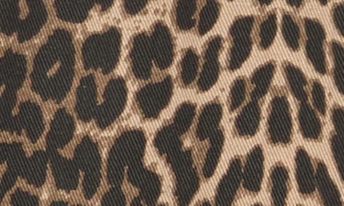 STEVE MADDEN STEVE MADDEN LEOPARD PRINT DENIM UTILITY SHACKET
