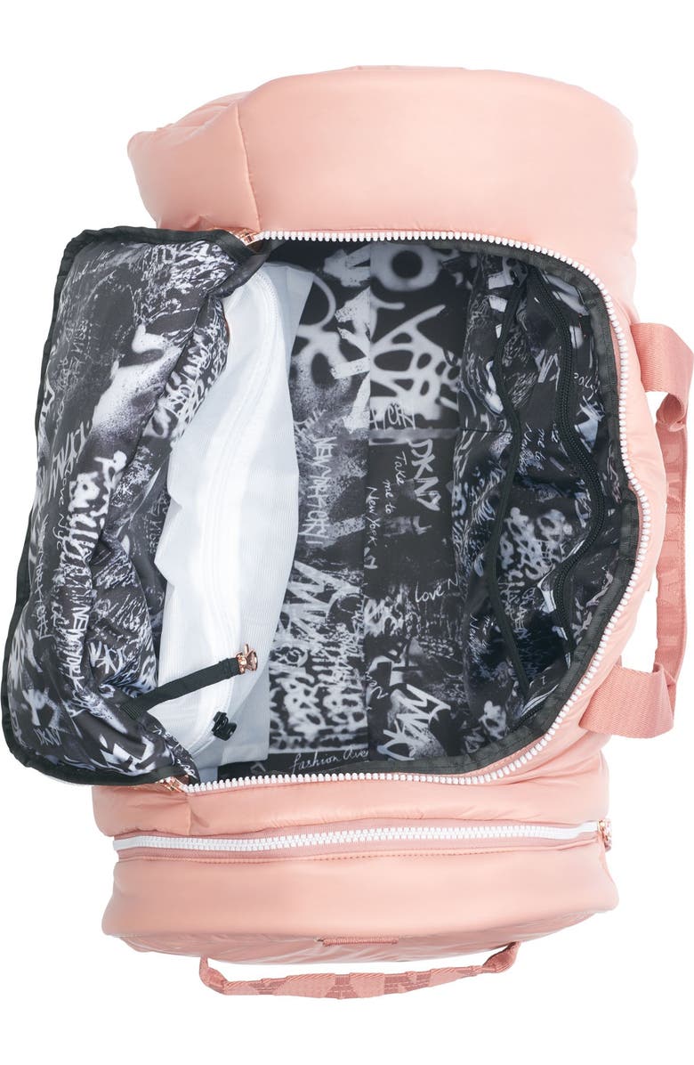 DKNY Underground Duffel Bag, Alternate, color, Primrose