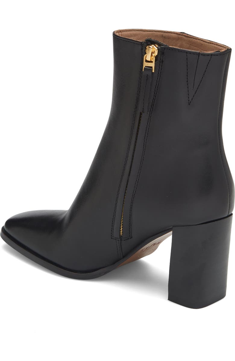 Reiss Casey Square Toe Bootie, Alternate, color,