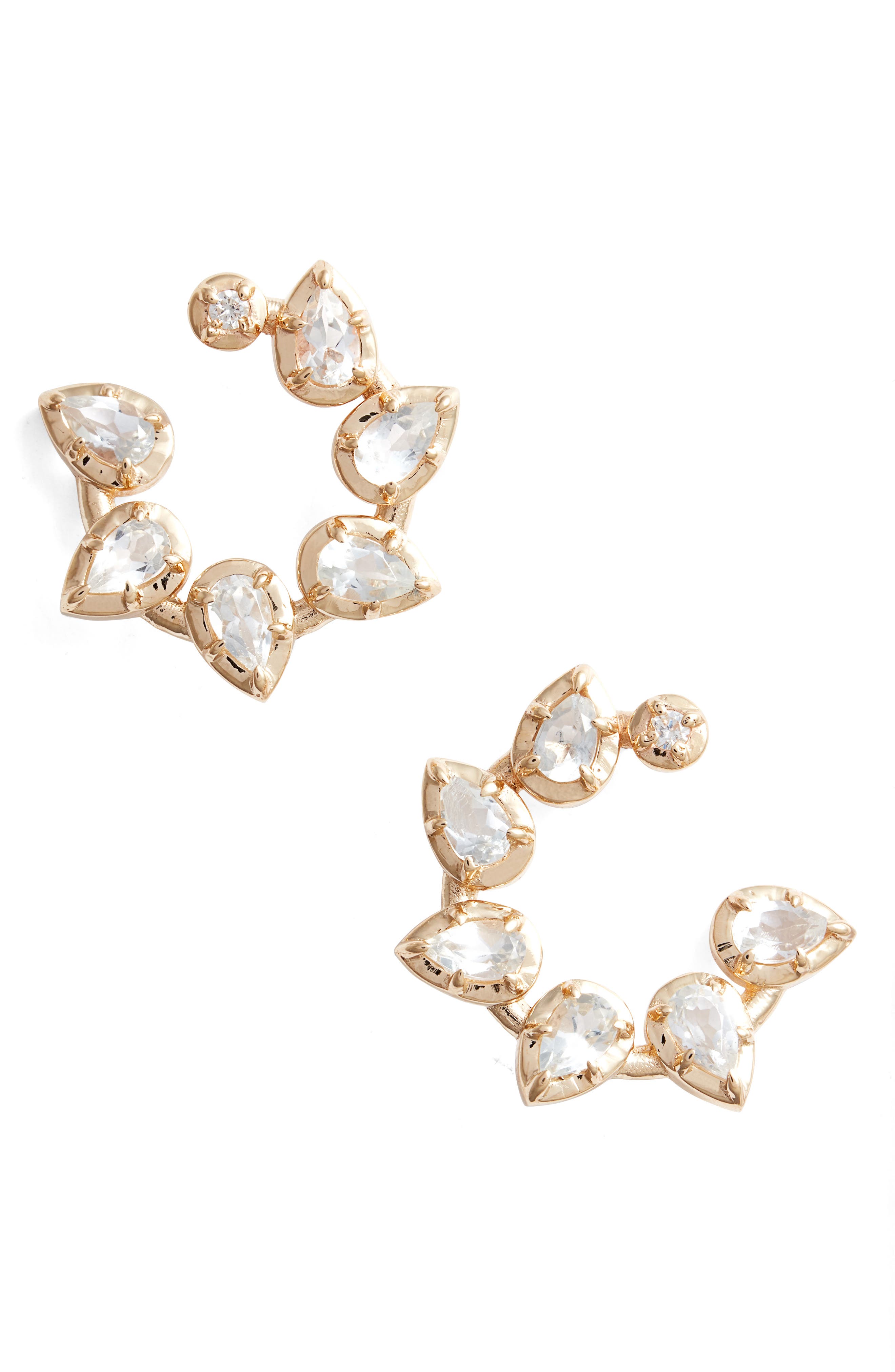 selected SILVER/ CLEAR TOPAZ