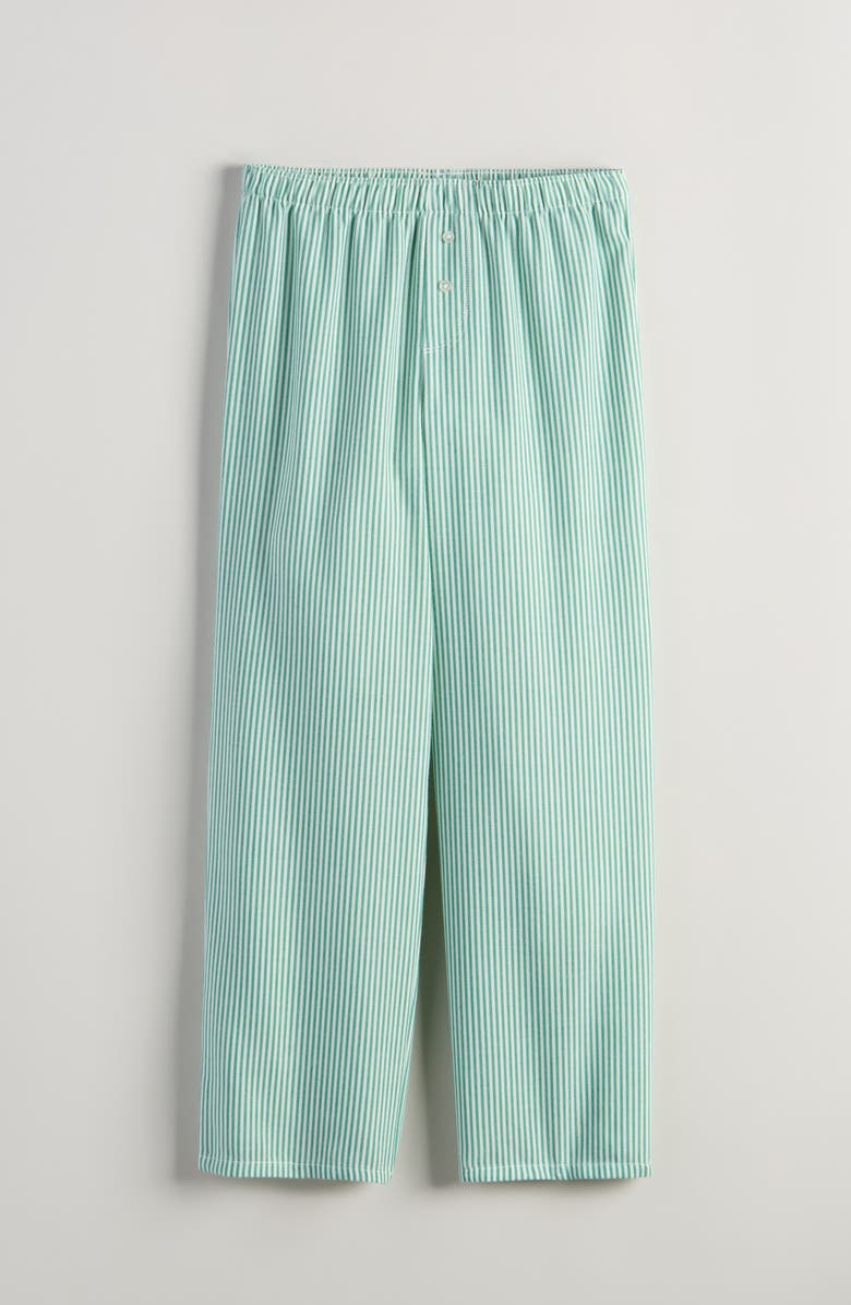 Nordstrom Kids' Boxer Pajama Pants, Main, color, Multi Green Sleep Stripe