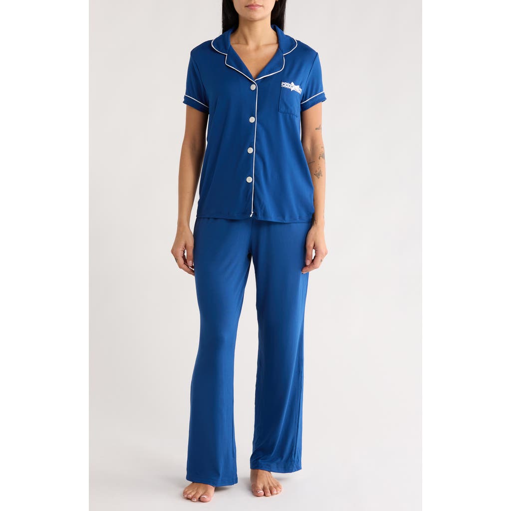 Tart Ginnie Long Pajamas In Blue