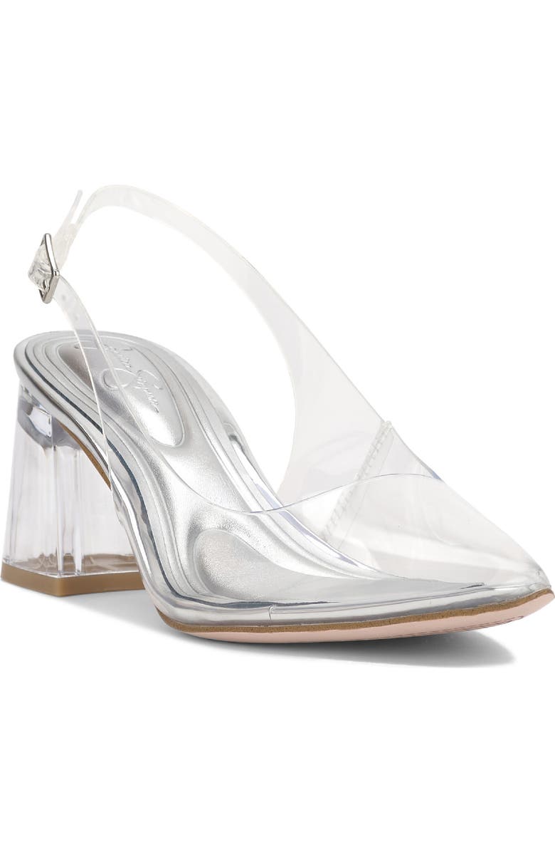 Jessica Simpson Syrina Slingback Pointed Toe Pump, Main, color,