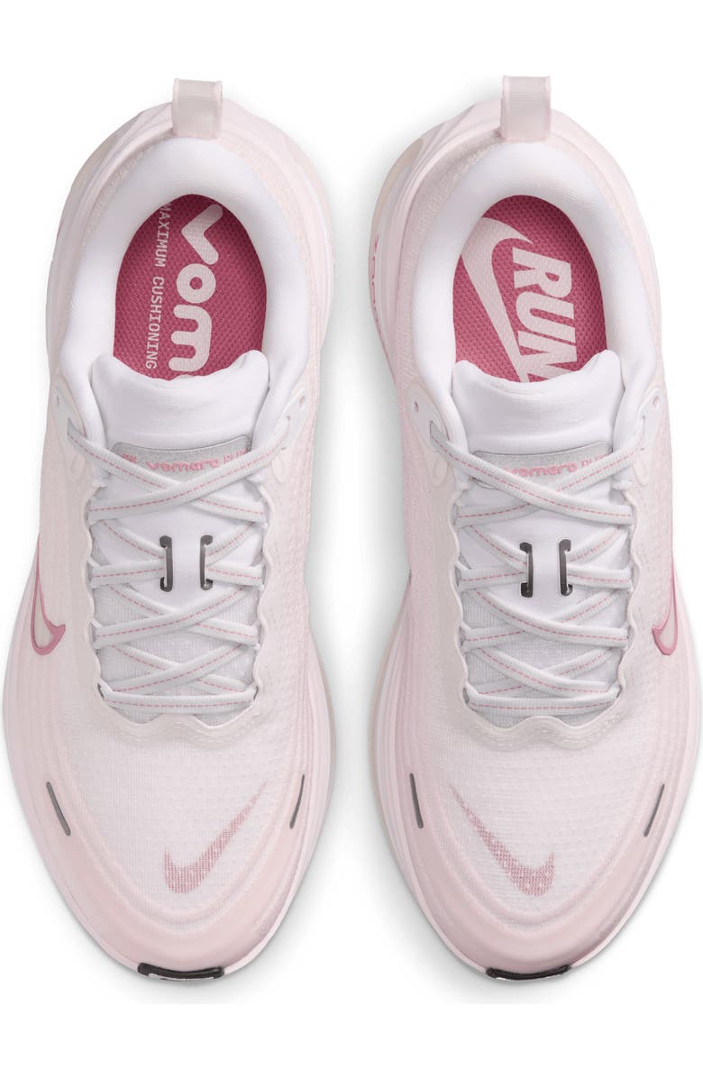 Nike Vomero Plus Running Shoe, Alternate, color, White/ Pearl Pink/ Phantom