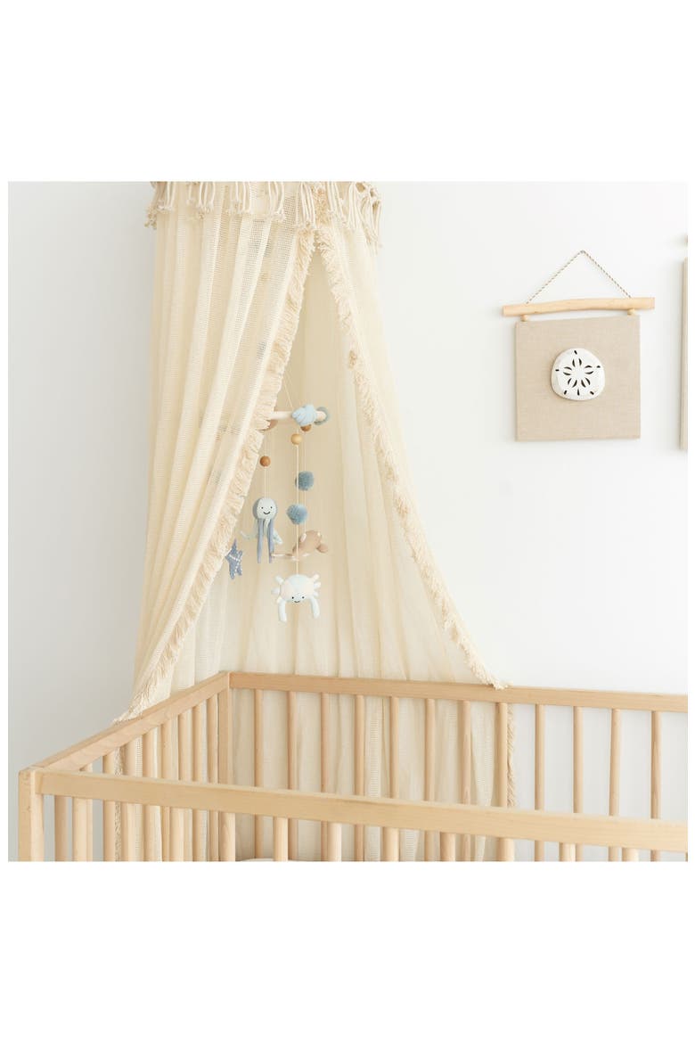 Cove Ocean Life Hanging Mobile, Alternate, color, BLUE