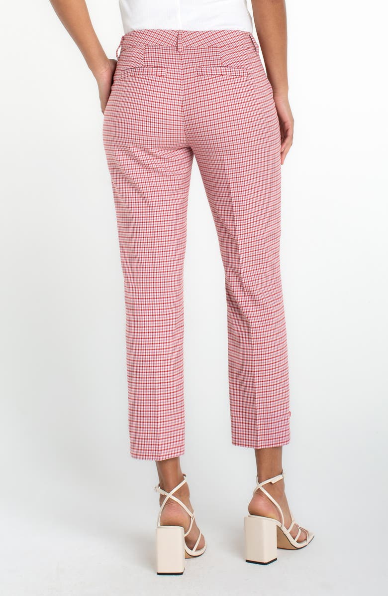 Liverpool Los Angeles Kelsey Plaid Tapered Pants, Alternate, color, 