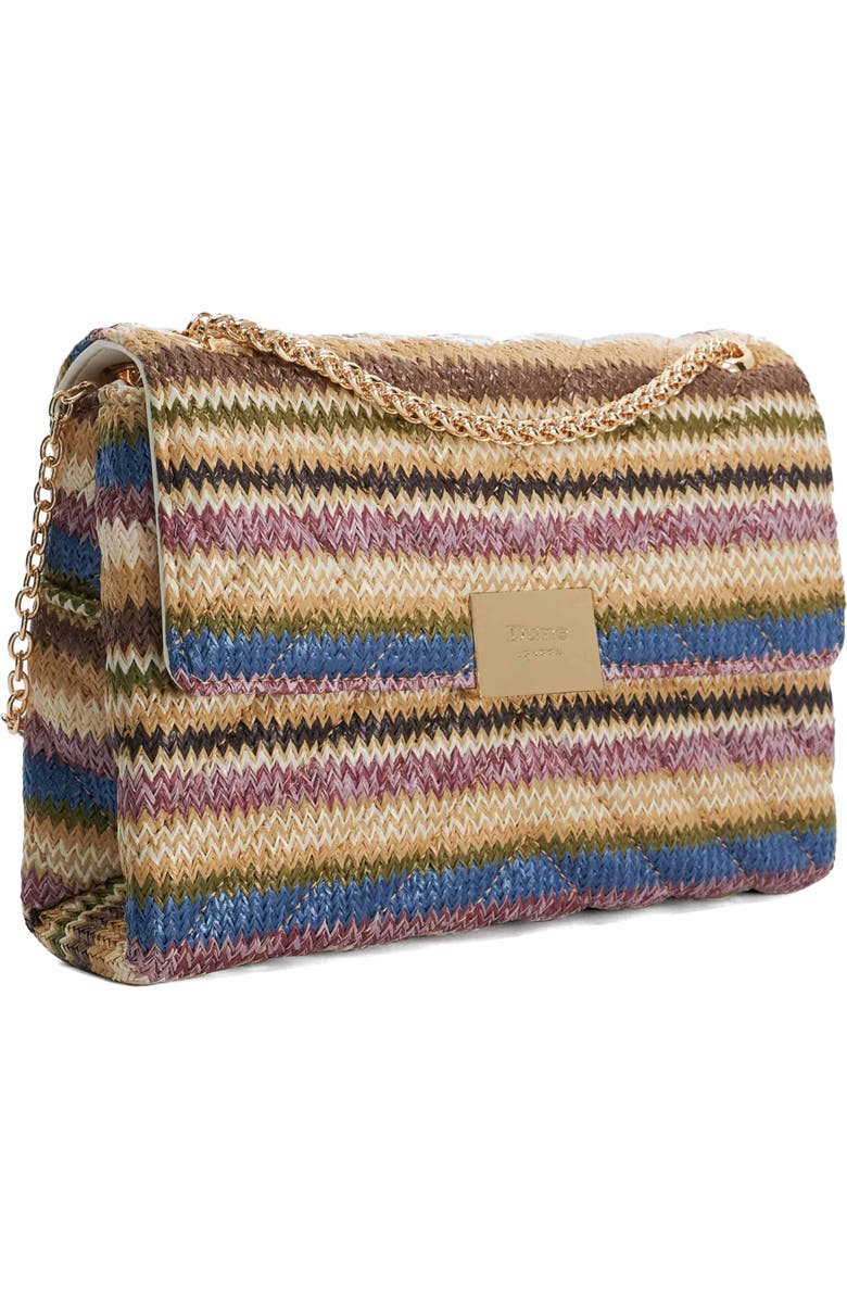 Dune London Dellalos Shoulder Bag, Alternate, color, Blue Multi