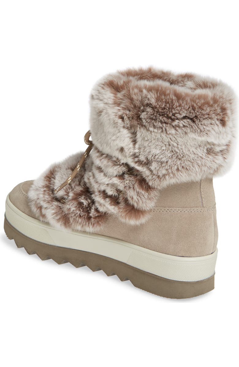 Cougar Vivian Limited Edition Genuine Rabbit Fur Boot, Alternate, color,