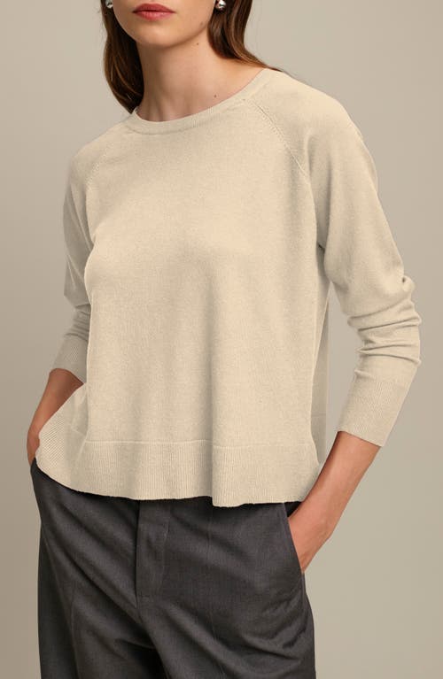 Deluc Lorriane Crewneck Sweater In White