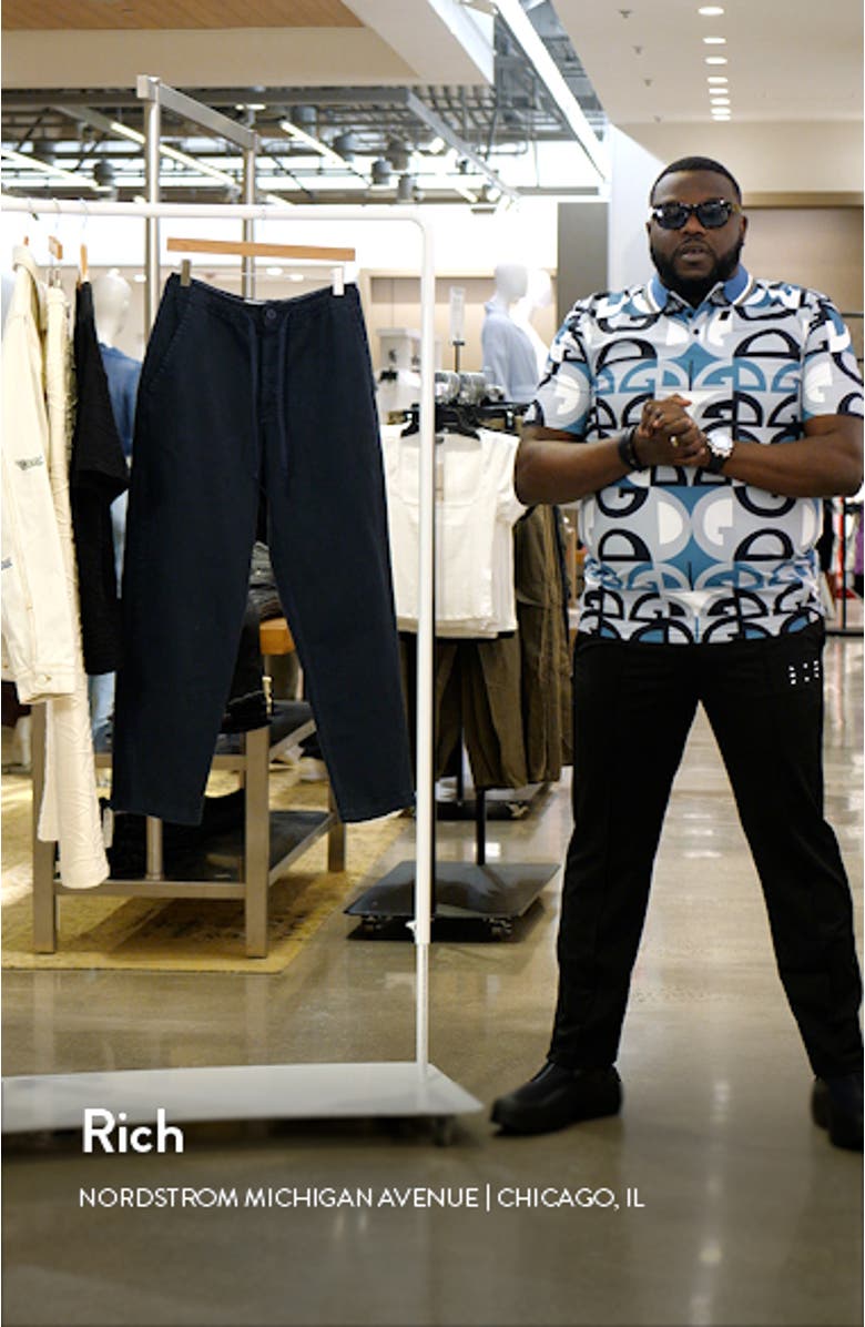 Kurt Organic Cotton Drawstring Crop Pants, sales video thumbnail