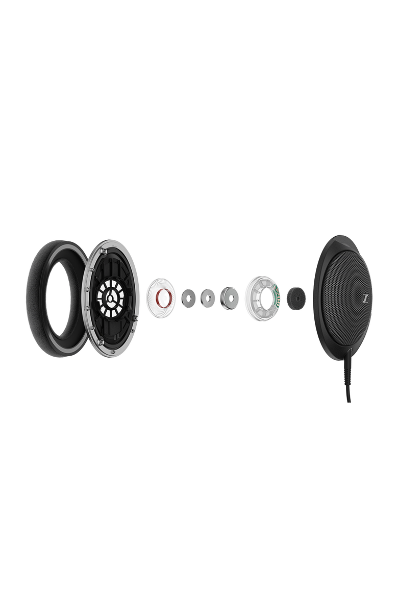 HD 550 Open-Back Audiophile Headphones, Alternate, color, Black
