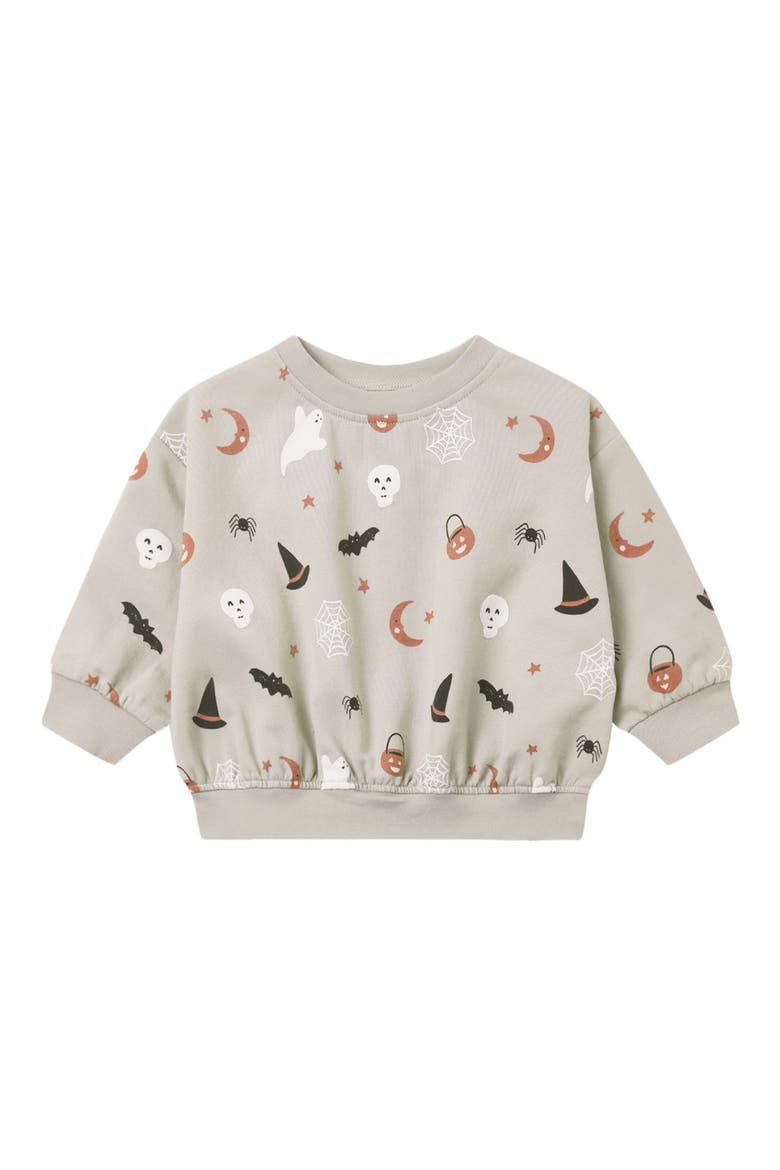 Kids' Relaxed Fleece Sweatshirt, Main, color, PEWTER