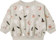 QUINCY MAE Kids' Relaxed Fleece Sweatshirt