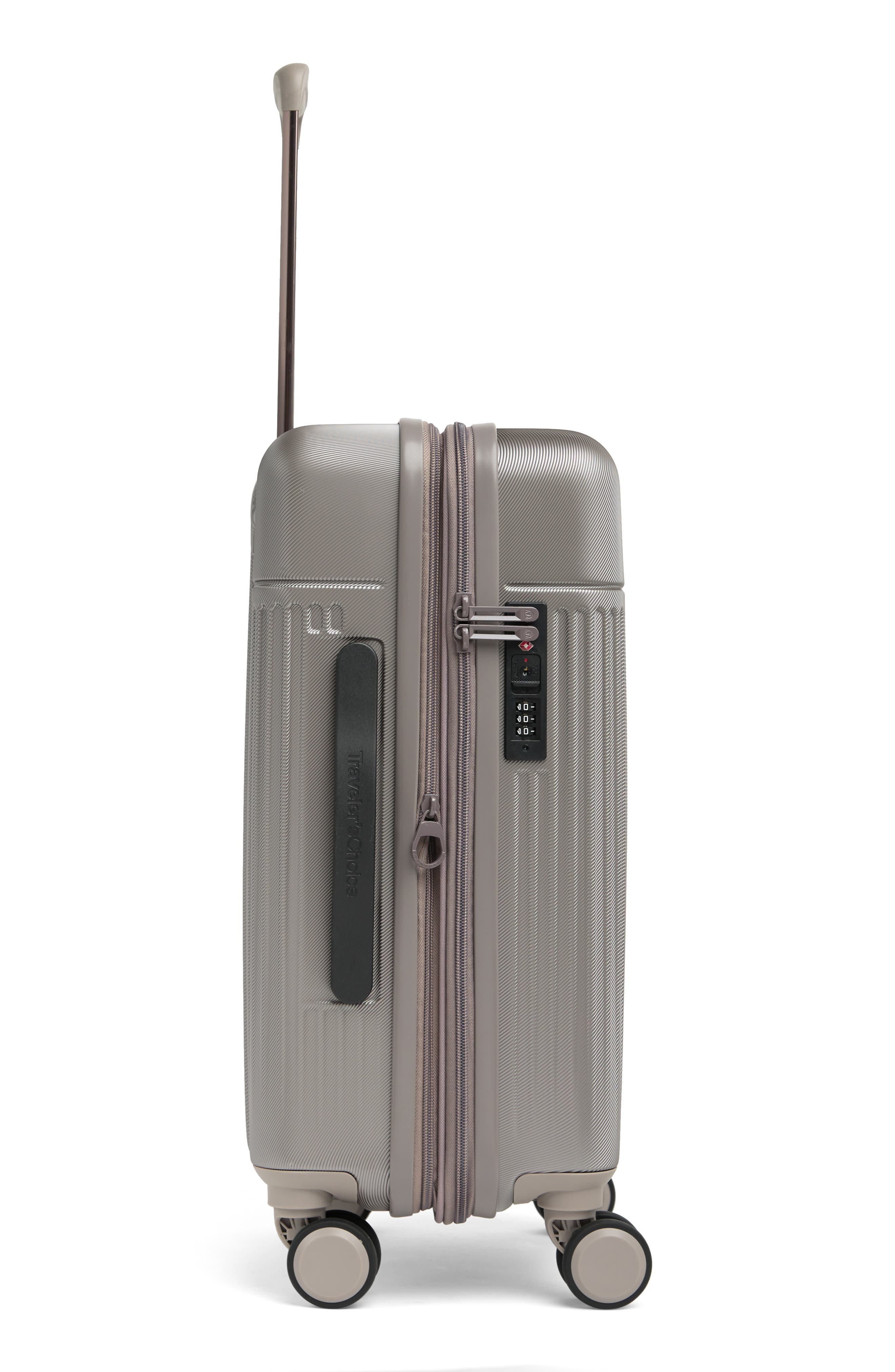 TRAVELERS CHOICE Tyler 21" Polycarbonate Spinner, Alternate, color, 