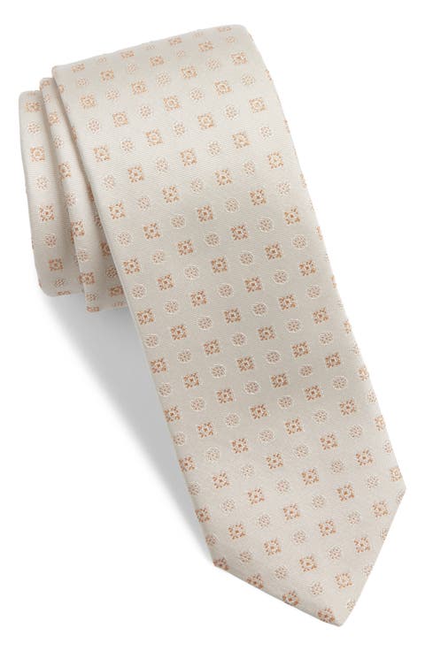 Medallion Silk Tie