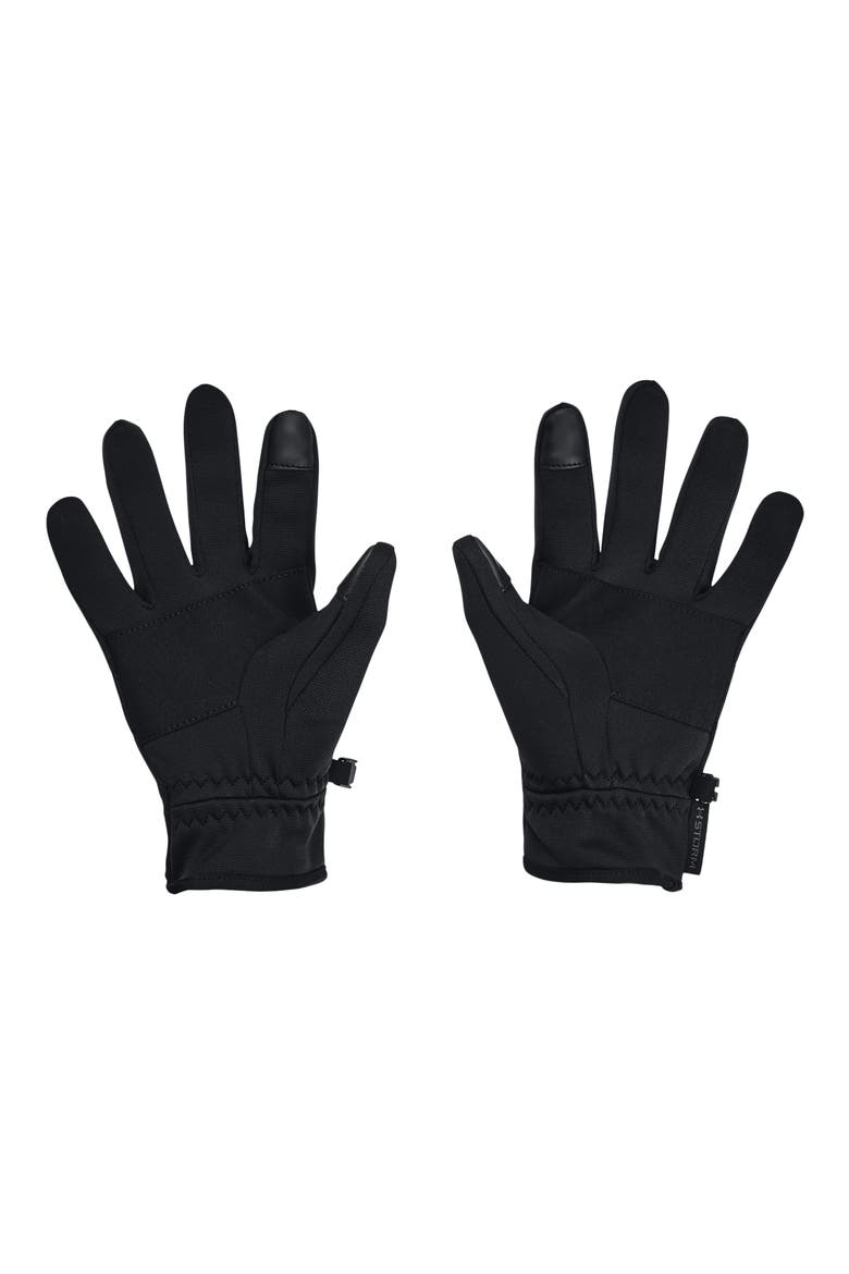 Kids' Storm Fleece Gloves (Big Kid0, Alternate, color, BLACK