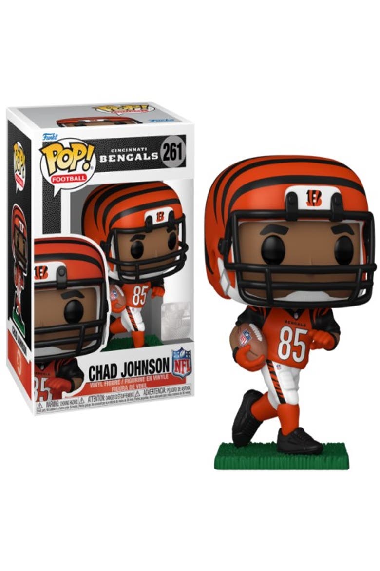 Chad Johnson (Cincinnati Bengals) NFL Funko Pop! Legends, Main, color, Orange