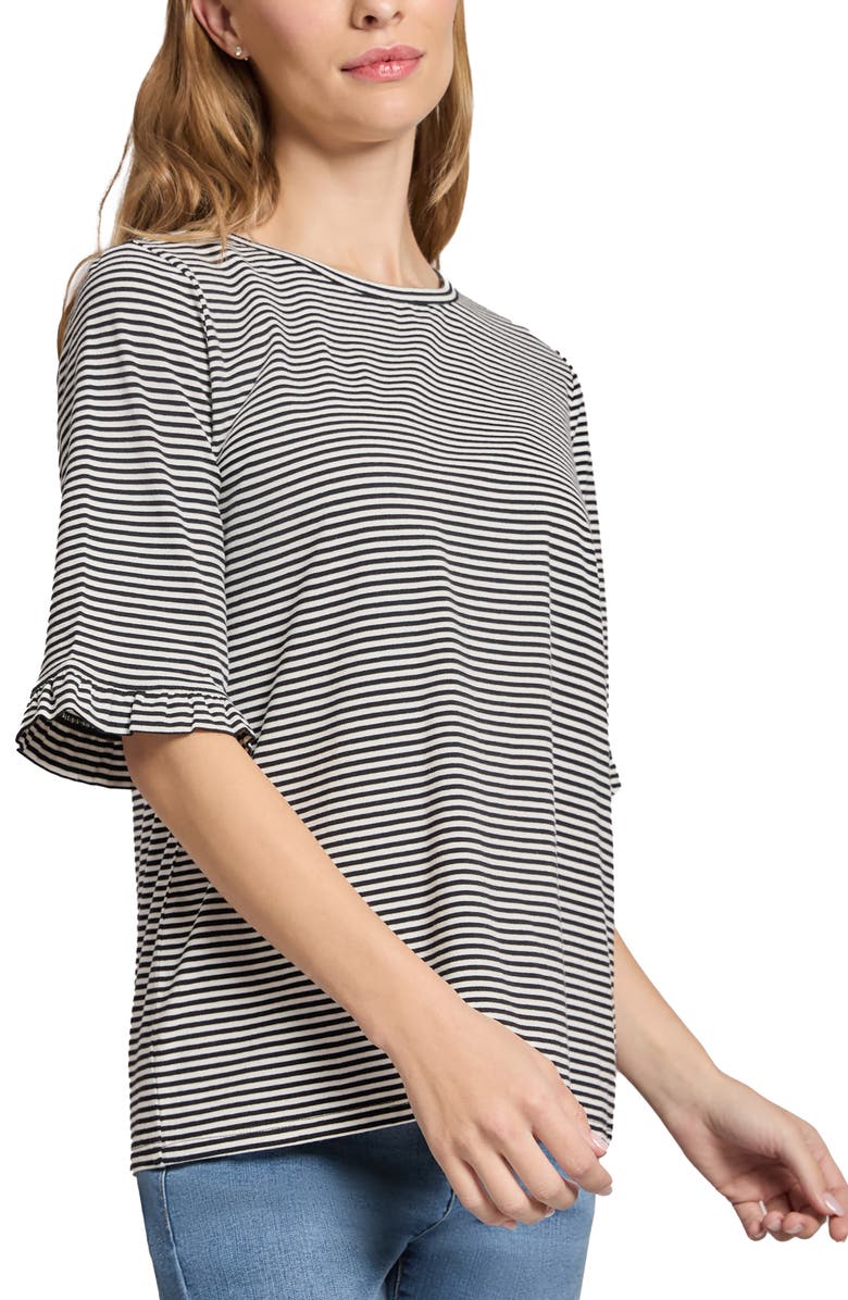 Jones New York Feeder Stripe Top, Alternate, color, 