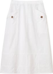 Cartolina Alice Linen Skirt