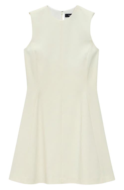 Theory Sleeveless Fit & Flare Minidress