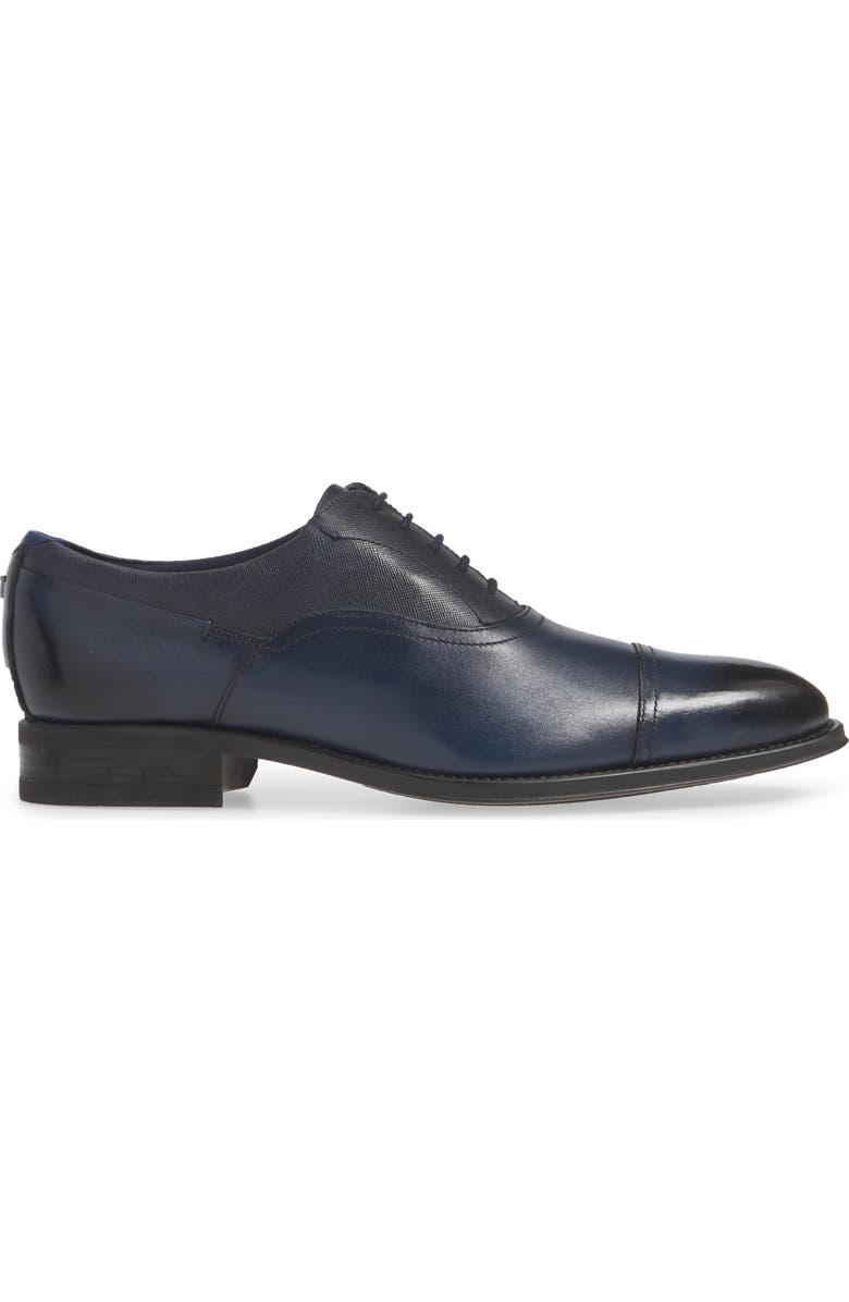 Ted Baker London Sibits Leather Cap Toe Oxford, Alternate, color,