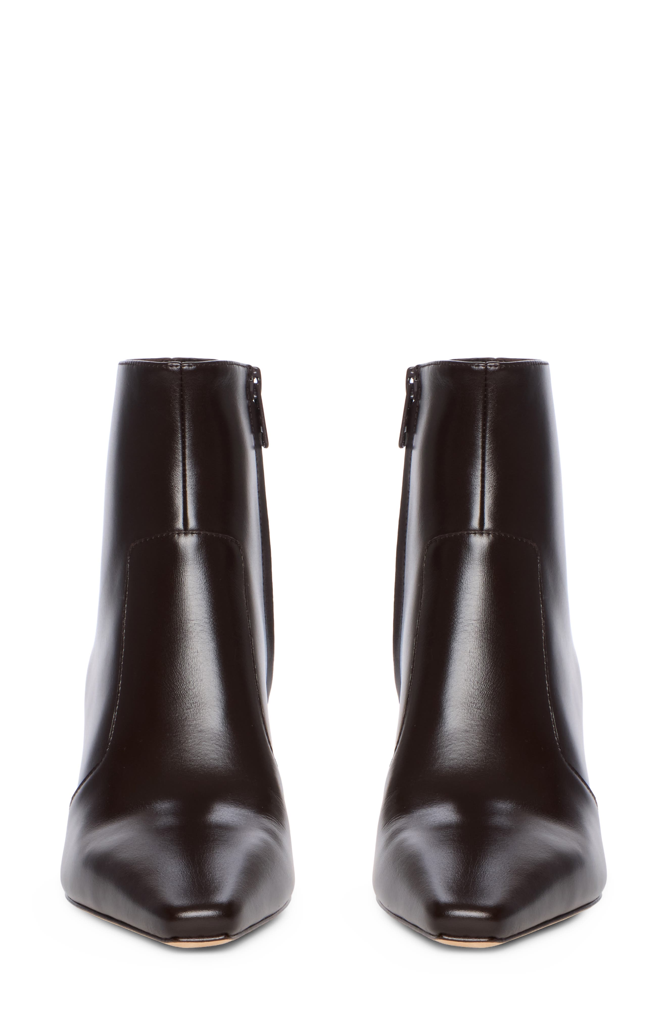 Welsley Leather Bootie, Alternate, color, CHOCOLATE