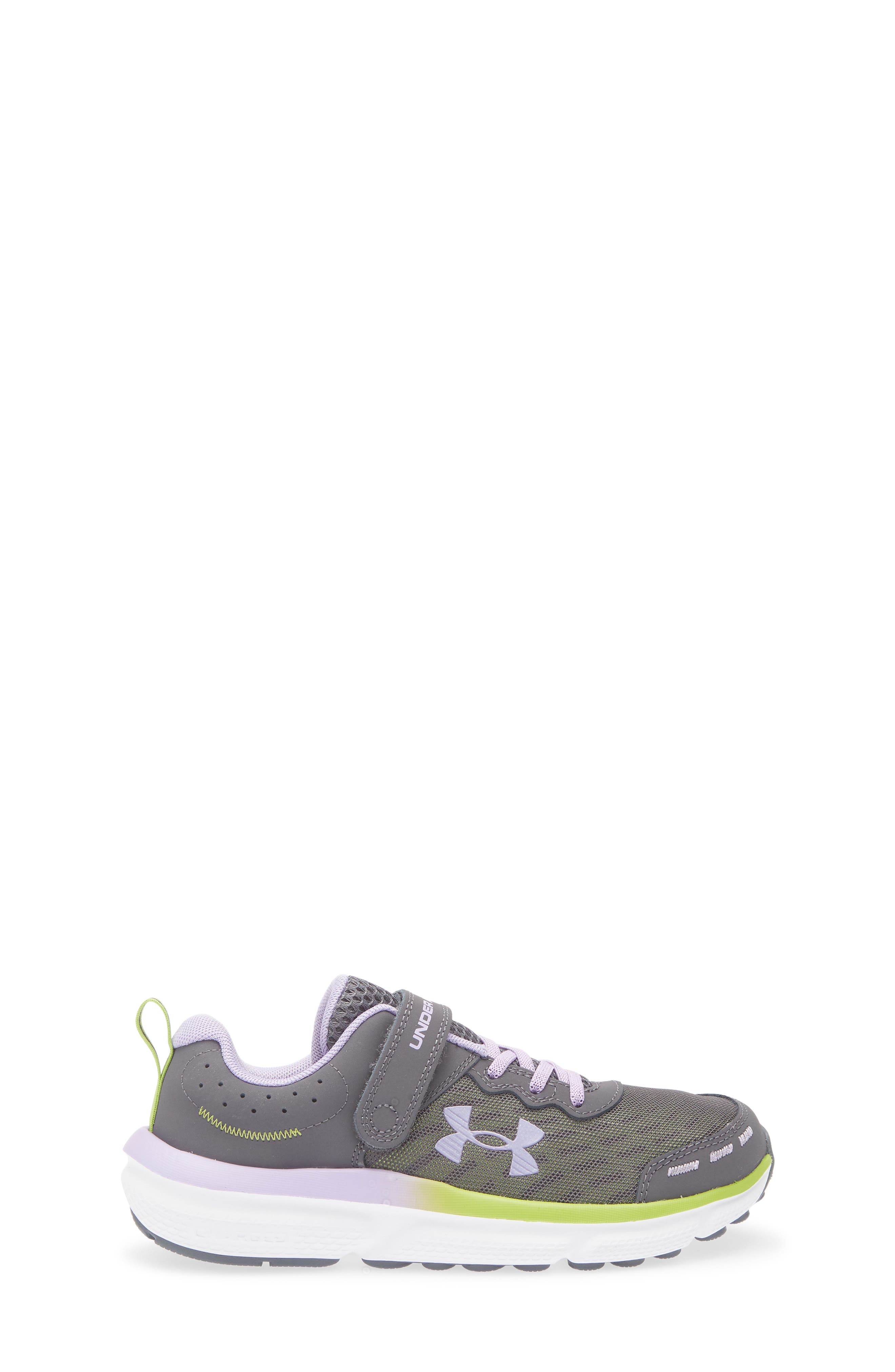 Under Armour Kids' Assert 10 Wide Running Shoe, Alternate, color, Castlerock