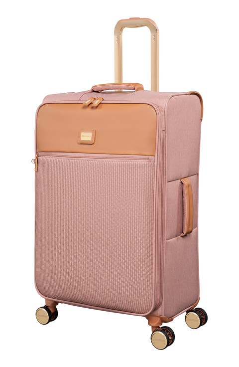 Odelia 28-Inch Soft Shell Spinner Suitcase