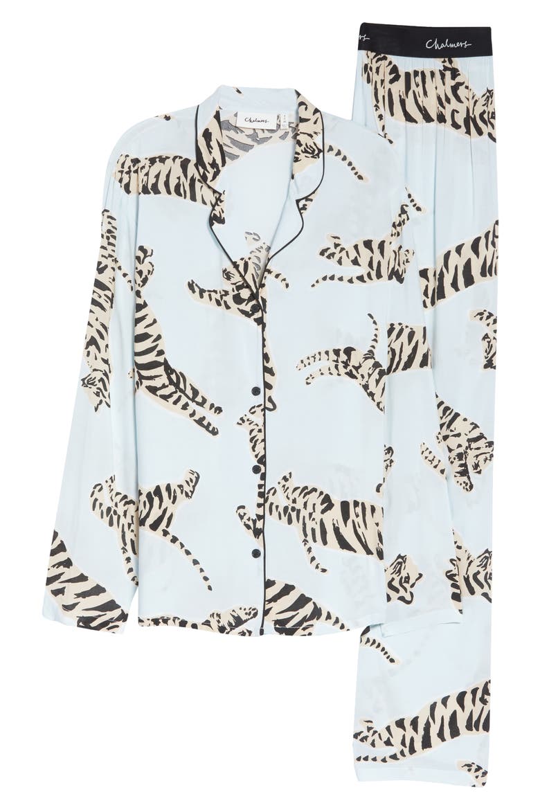 Mia Pajamas, Alternate, color, TIGER SKY