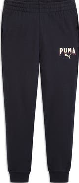 PUMA Kids' Class Pack Cotton Blend French Terry Joggers